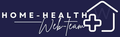 Home Health Web Logo with official brand background color