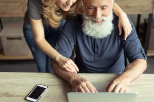 Reaching families of elderly patients in marketing